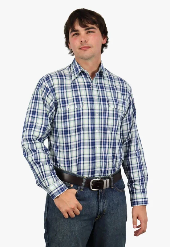 Men's Pattern-Play Shirts for a Fun TwistBisley Mens Long Sleeve Shirt