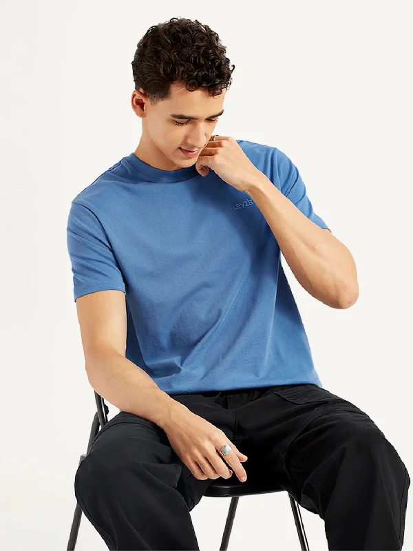 Men's Shirts with Surplice HemlinesMen's Solid Slim Fit T-shirt