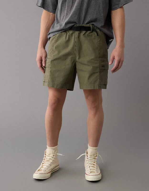 Office-Appropriate Men's Dress and Chino ShortsAE 24/7 7" Hiking Cargo Short