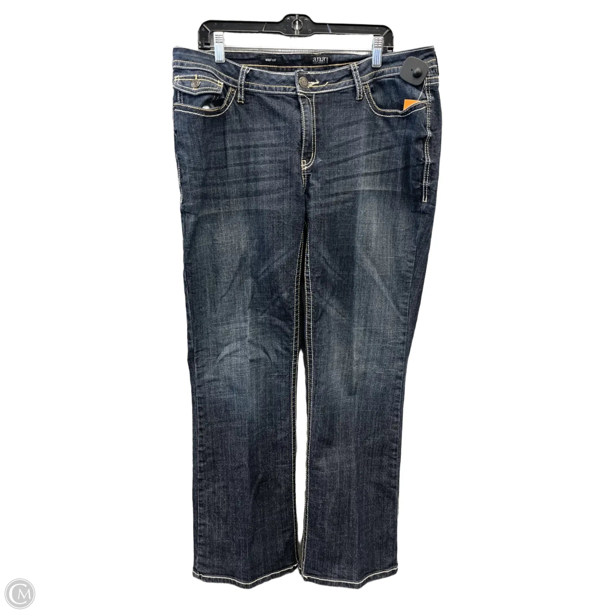 Cool Men's JeansJeans Flared By Ana In Black, Size: 16