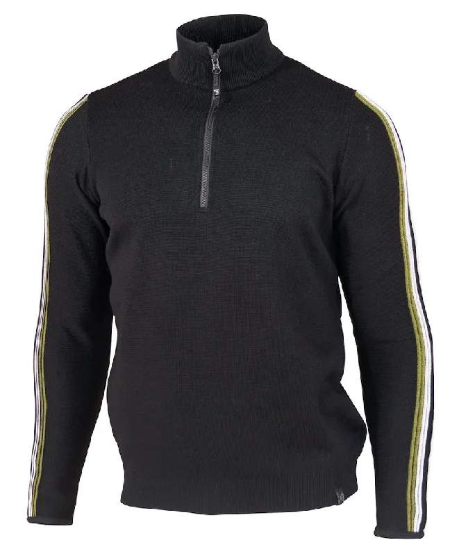 Men's Sweaters with Patch PocketsBode Half Zip Sweater Men
