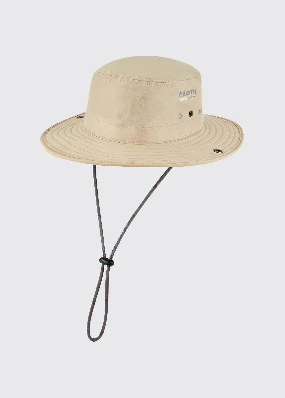 High-Quality BeaniesGenoa Brimmed Sun Hat - Stone