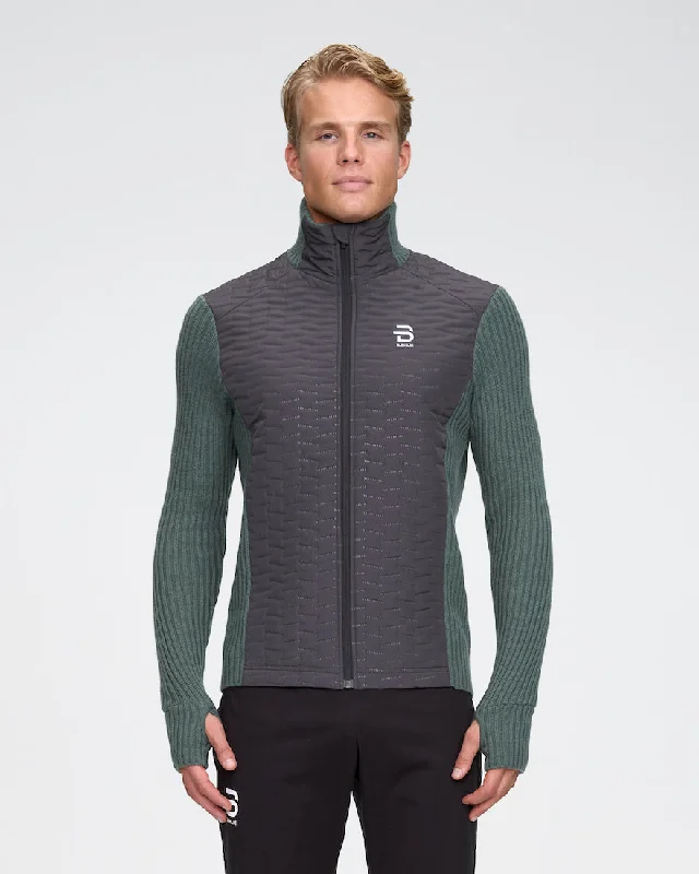 Men's Sweaters in Metallic ColorsFull Zip Comfy Men