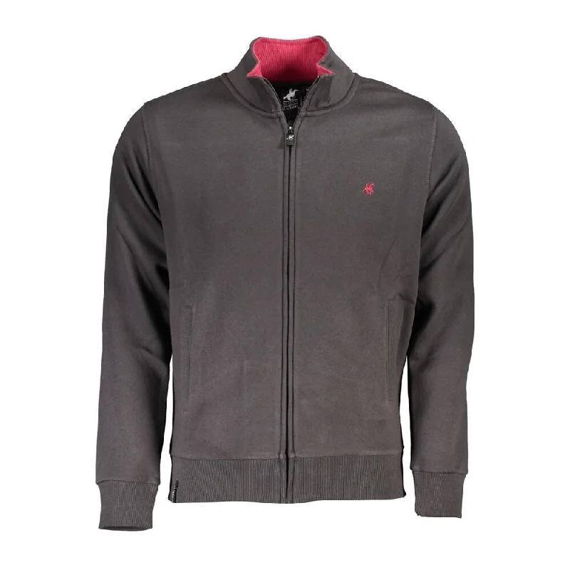 Men's Sweaters with Long SleevesU.S. Grand Polo Elegant Long Sleeve Zip-Up Men's Sweatshirt Men's Sweaters with Long SleevesU.S. Grand Polo Elegant Long Sleeve Zip-Up Men's Sweatshirt