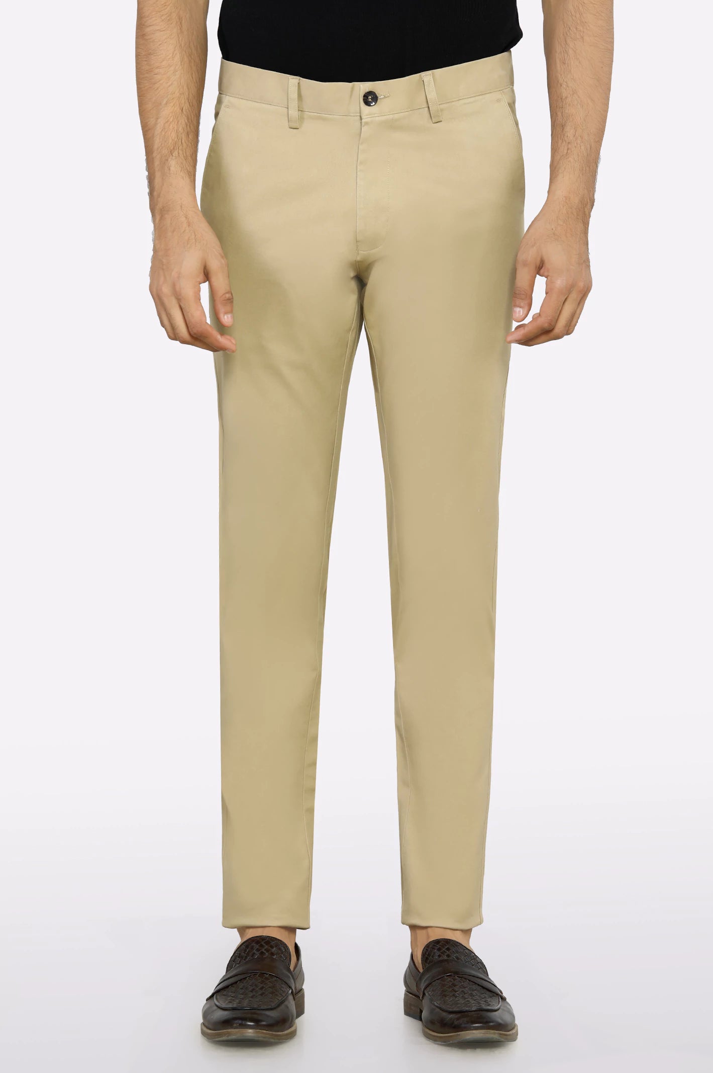 Men's Jeans for SportsKhaki Smart Fit Cotton Chino