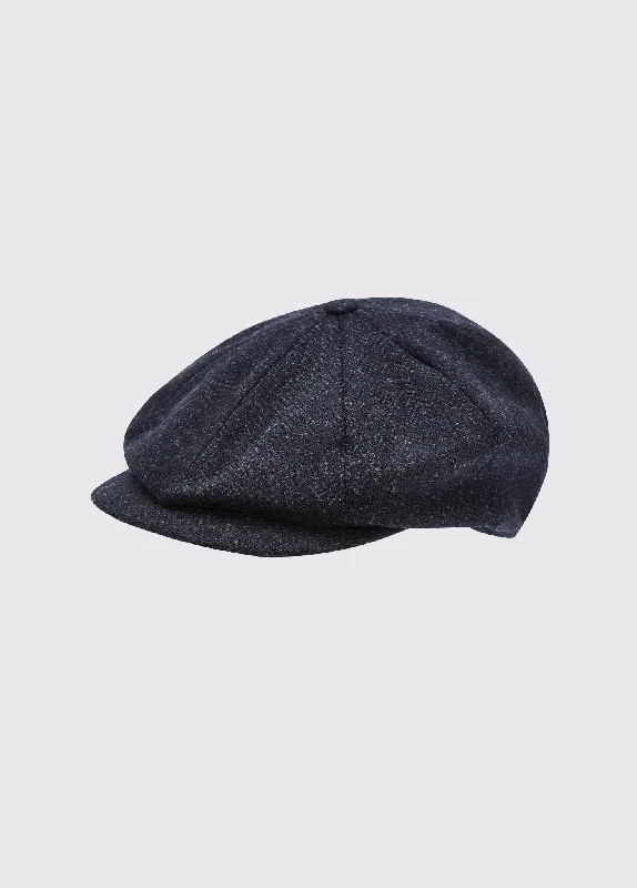 Retro Fedora CapsCollins Baker Boy Cap - Midnight