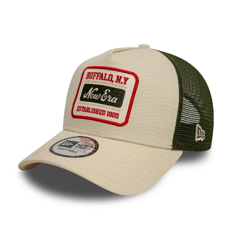 Casual Fedora Hats for MenNew Era Patch Cream 9FORTY A-Frame Trucker Adjustable Cap
