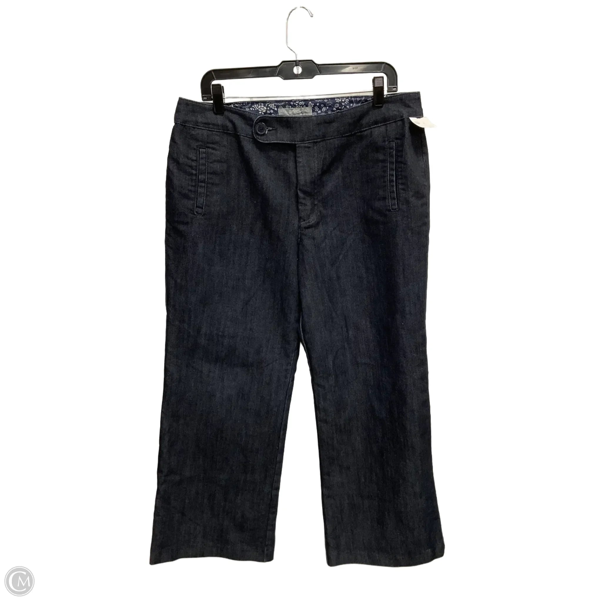 Men's Jeans for a Casual LookJeans Straight By Chicos In Blue Denim, Size: 14p