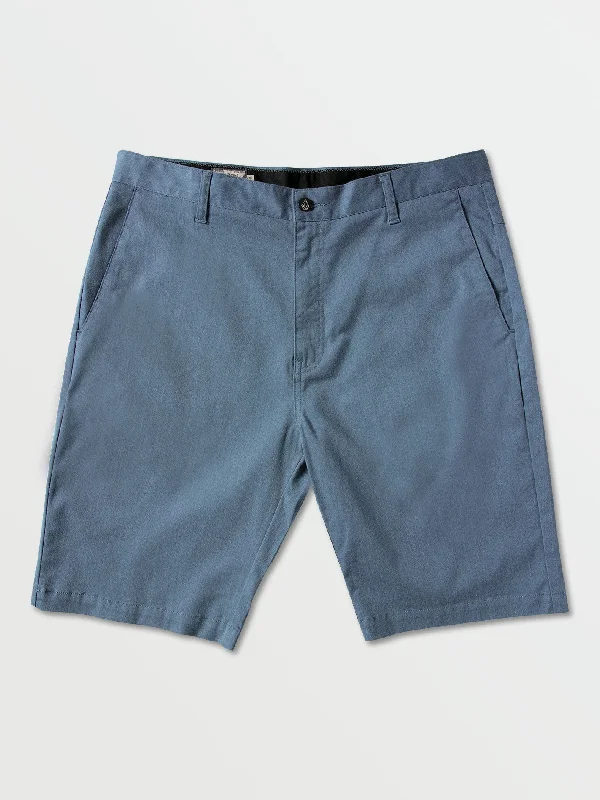 Flexible and Stretchy Men's Yoga and Athletic ShortsVmonty Stretch Shorts - Heather Blue