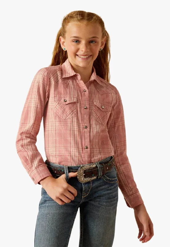 Men's Wingtip-Collar Shirts for a Classic TouchAriat Girls Nazca Snap Long Sleeve Shirt