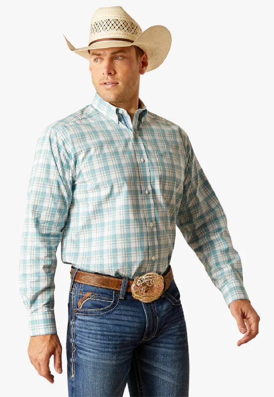 Men's Tab-Collar Shirts for a Crisp LookAriat Mens Pro Series Edward Classic Fit L/S Shirt