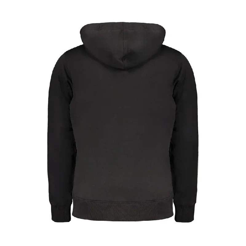 Lightweight Men's Cardigan SweatersCalvin Klein Black Cotton Men's Sweater