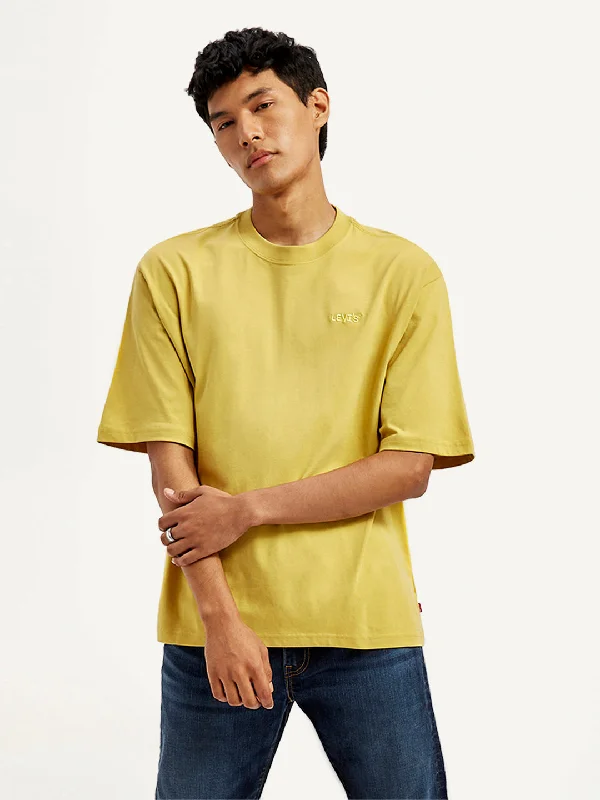 Men's Shirts with Plaid PatternsMen's Solid Loose Fit T-Shirt