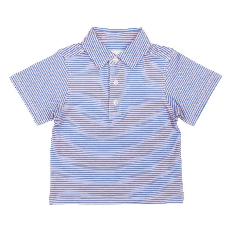 Breathable Men's Mesh TopsKid's Polo Shirt In Horseshoe