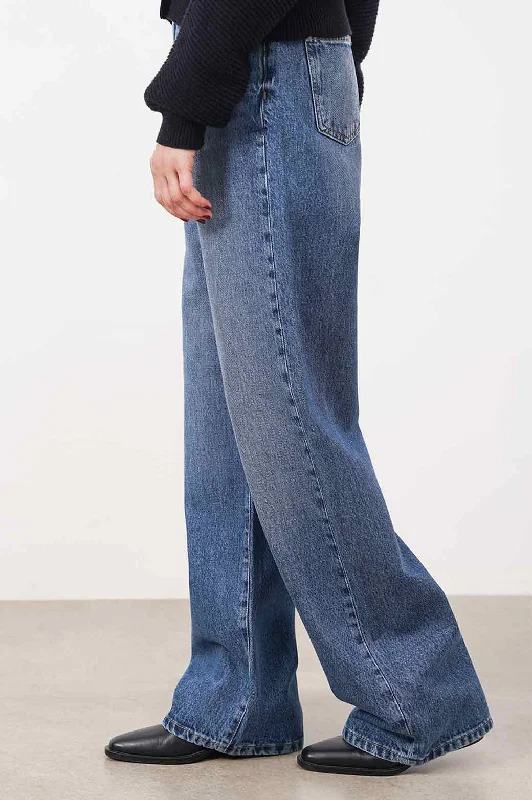 Baggy Cargo Men's JeansWIDE LONG JEANS