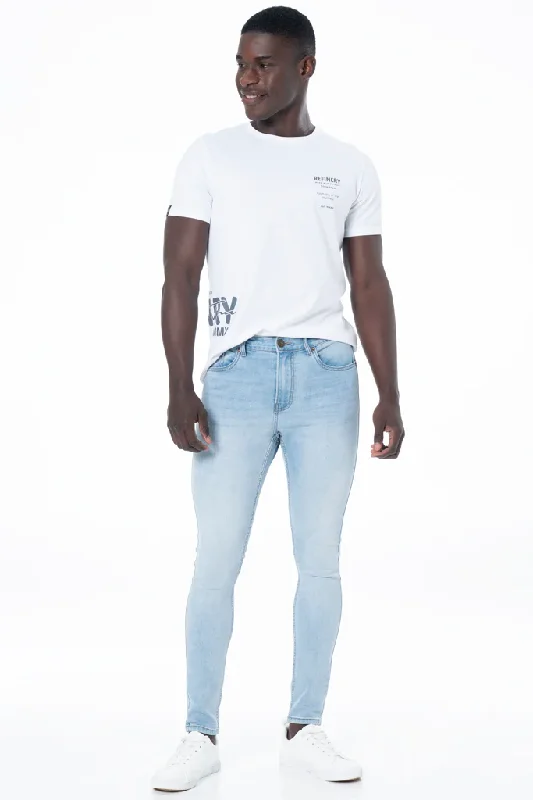 Classic Men's Jeans StyleRf10 Super Skinny Jeans _ 131321 _ Light Wash