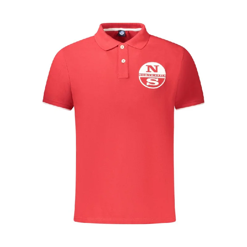 Men's Shirts with Asymmetrical HemlinesNorth Sails  Cotton Polo Men's Shirt