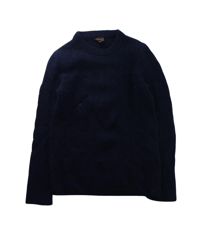 Men's Sweaters with Stand-Up CollarsCrewcuts Knit Sweater 8Y - 9Y