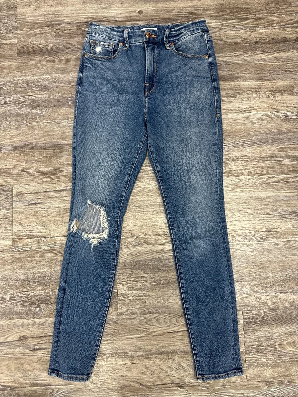 Men's Jeans for a Night OutJeans Designer By Good American In Blue Denim, Size: 8
