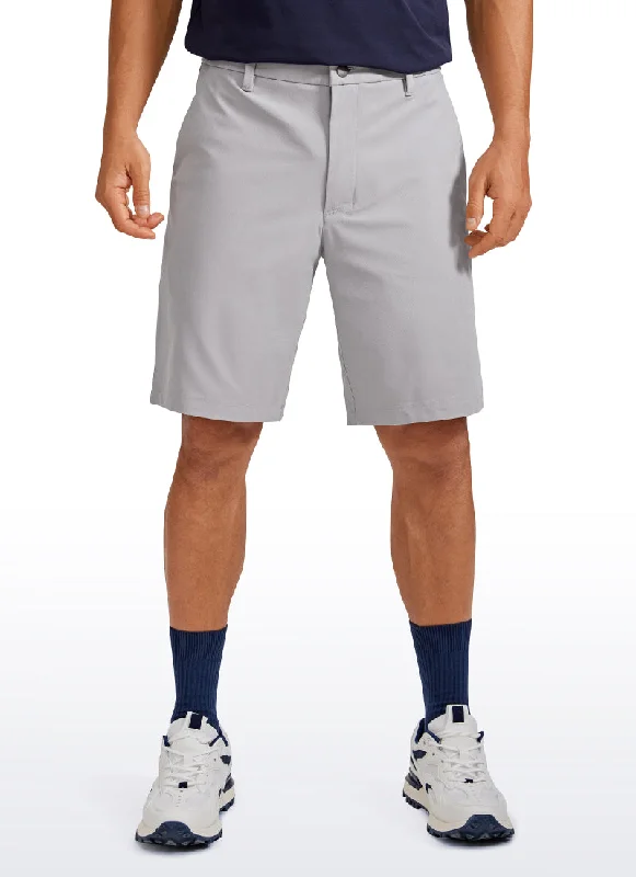 Men's Quick-Dry Swim and Beachwear ShortsAll-Day Comfy Golf Shorts with Pockets 9''