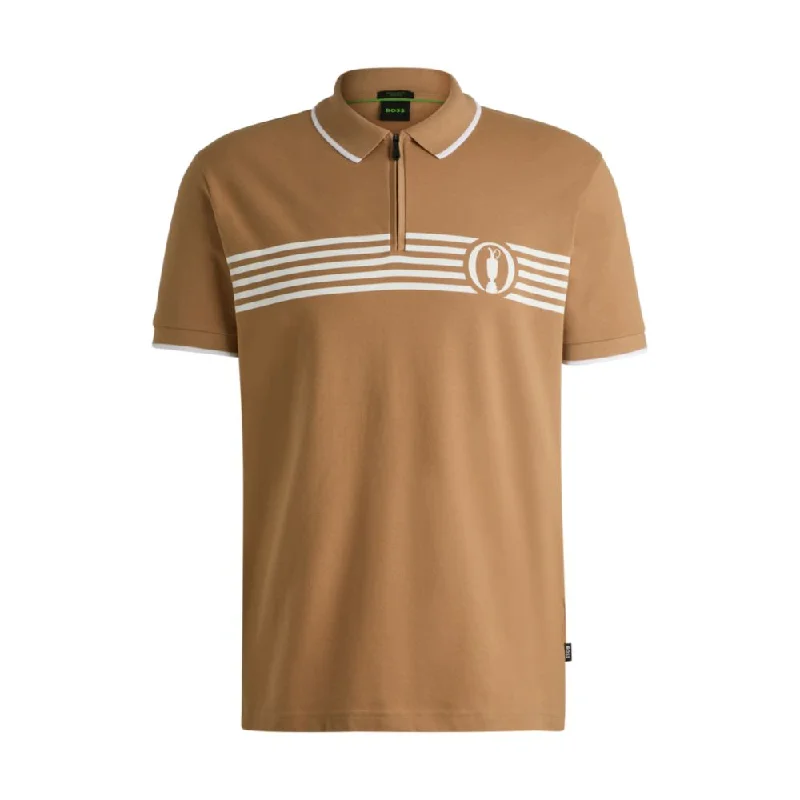Comfortable Men's Polo ShirtsThe Open polo shirt with special artwork