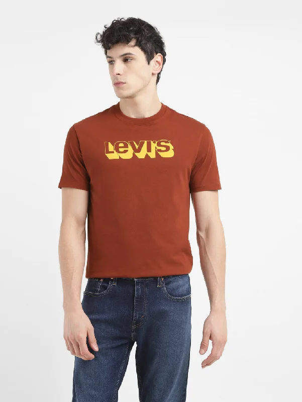 Lightweight Men's Linen ShirtsMen's Brand Logo Crew Neck T-Shirt