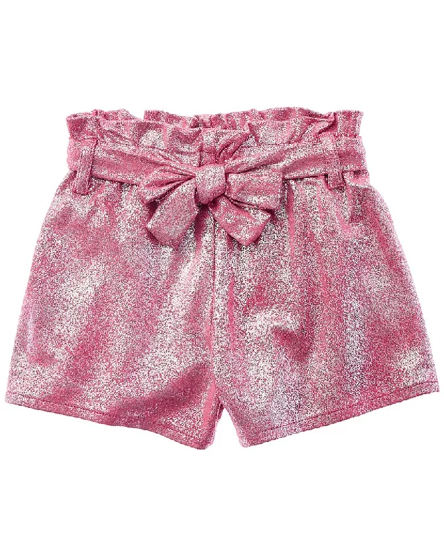 Easy-to-Wear Men's Machine-Washable Casual ShortsFlapdoodles Allover Crackled Foil Print Short
