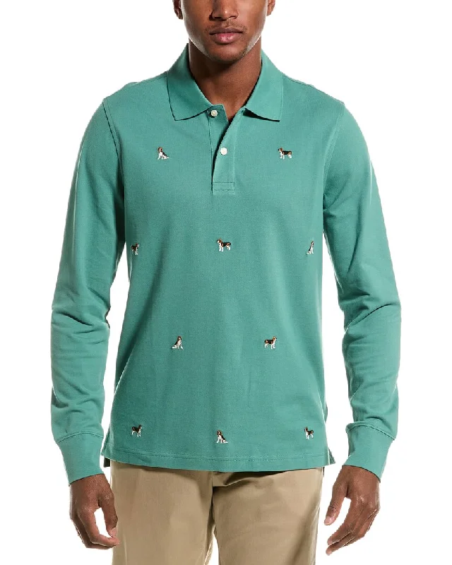 Men's Shirts with Patchwork PatternsBrooks Brothers Slim Fit Polo Shirt