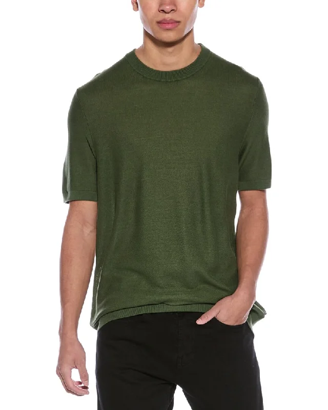 Men's Shirts with Contrast StitchingBOSS Hugo Boss Tantino Textured T-Shirt