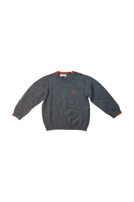 Men's Sweaters with Three-Quarter SleevesArmani Knit Sweater 12-18M