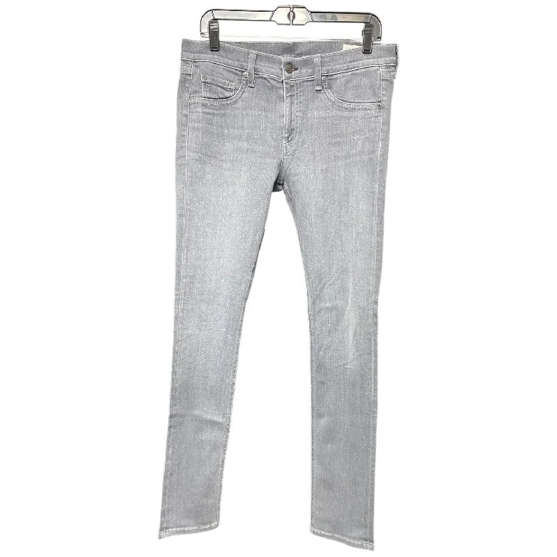 XL Men's JeansJeans Designer By Rag & Bones Jeans In Grey Denim, Size: 10