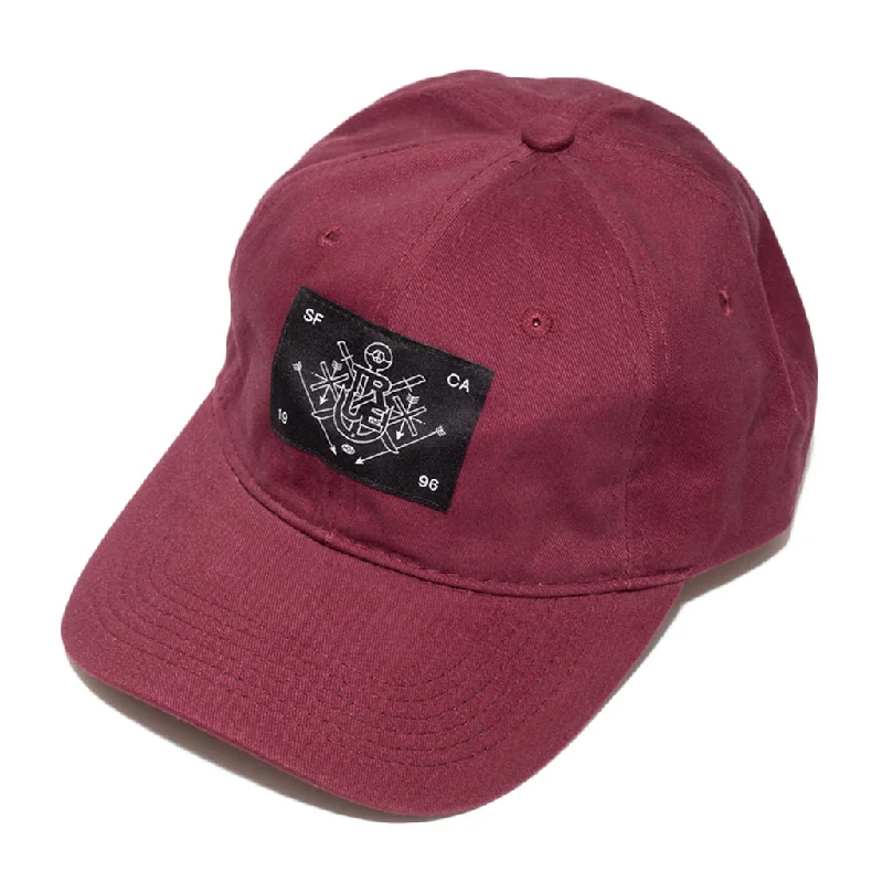 Girls' Beanie HatsTrue Burning Bridges Dad Hat Maroon