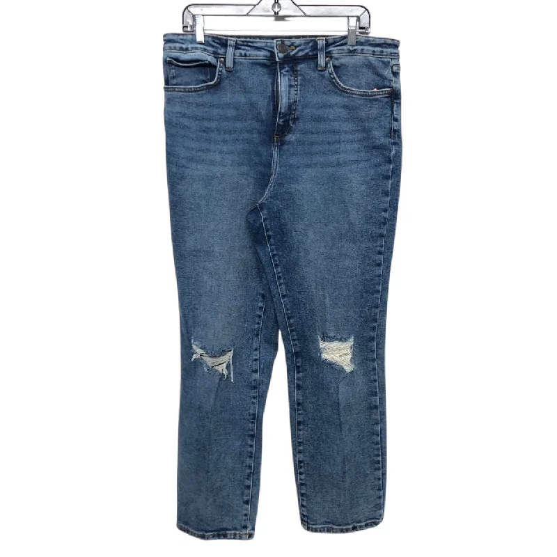 Men's Tapered JeansJeans Straight By Lc Lauren Conrad In Blue Denim, Size:14