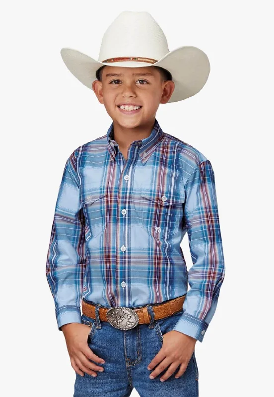 Men's Iron-Free Shirts for Wrinkle-Resistant WearRoper Boys Amarillo Collection Long Sleeve Shirt