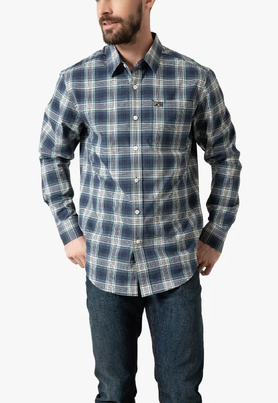 Men's French-Cuff Shirts for a Sophisticated EdgeKimes Ranch Mens Aldrich Long Sleeve Shirt