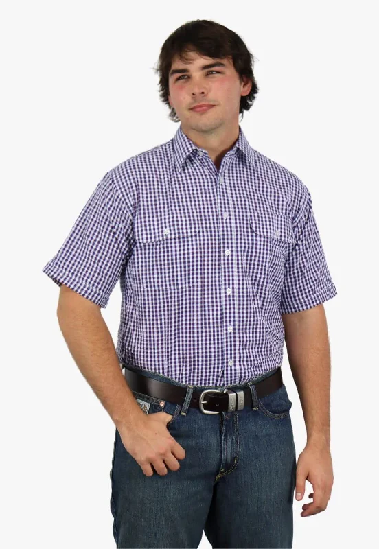 Men's Rugby Shirts for a Sporty LookBisley Mens Short Sleeve Shirt