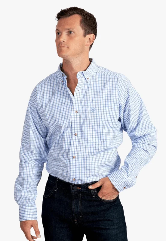 Men's Rugby Shirts for a Sporty LookAriat Mens Pro Series Cliff Check Long Sleeve Shirt