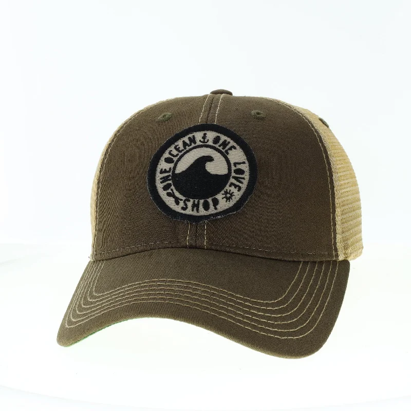 Fashionable Fedora HatsOne Ocean Olive Mesh Hat