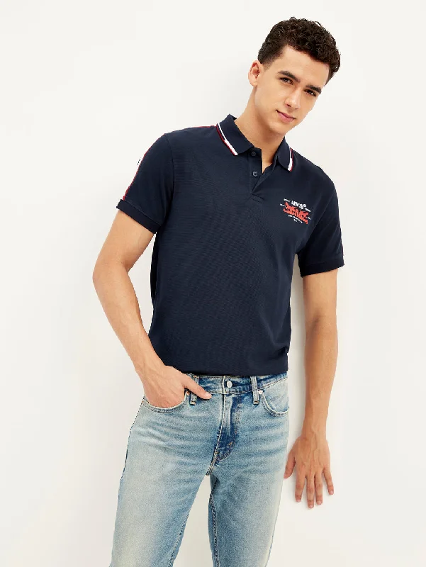Men's Unique and Designer TopsMen's Solid Slim Fit Polo T-shirt