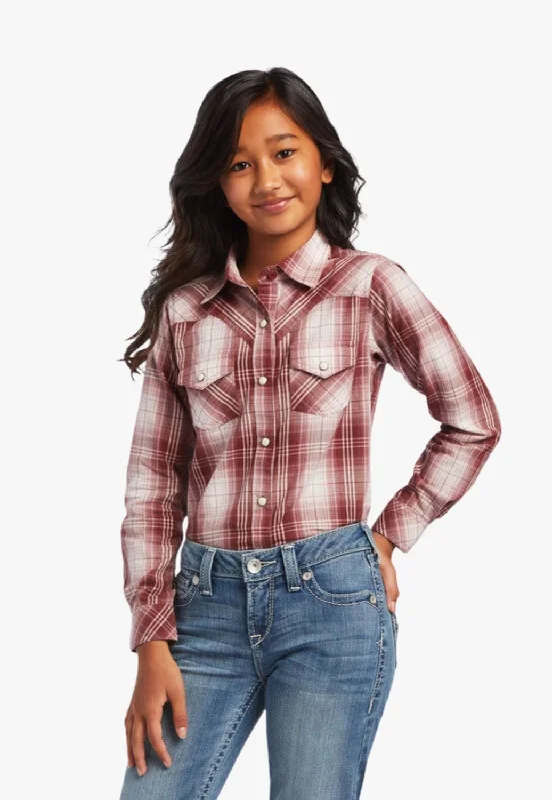 Men's Vintage T-Shirts for a Retro VibeAriat Girls REAL Plaid Long Sleeve Shirt