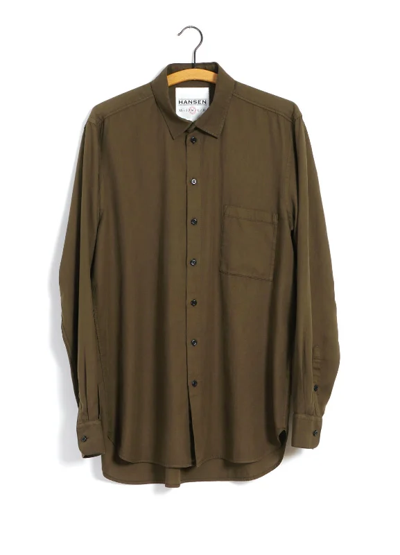 Men's Denim Shirts for a Rugged LookHENNING | Casual Classic Shirt | Plant