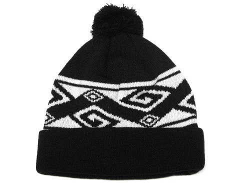 Children's Baseball HatsTrue Patriot Pom Beanie Black