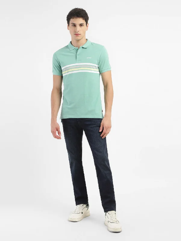 Men's Shirts with Adjustable CuffsMen's Striped Polo T-shirt