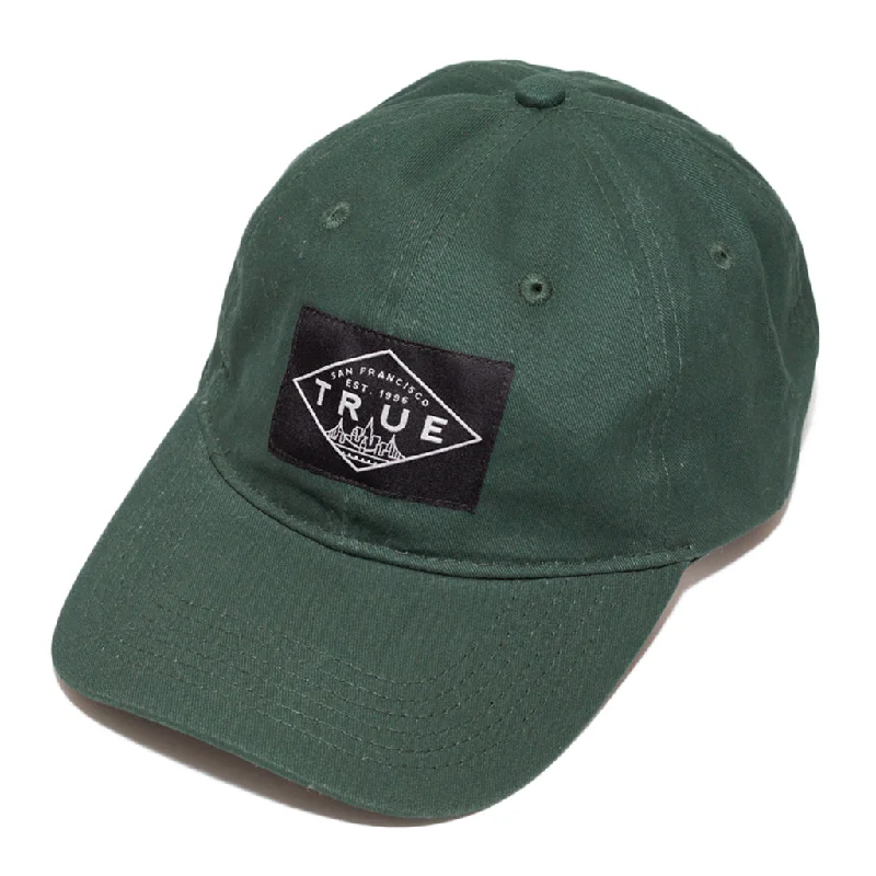 Relaxed Beanie HatsTrue Established Dad Hat Green