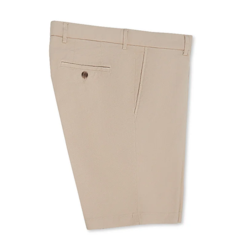 Resilient Men's Cargo ShortsCotton/Linen Stretch Short, Khaki