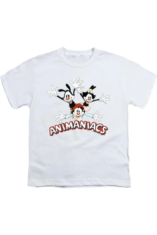 Comfortable Men's Polo ShirtsAnimaniacs Animaniacs Trio Short Sleeve Youth Tee / T-Shirt