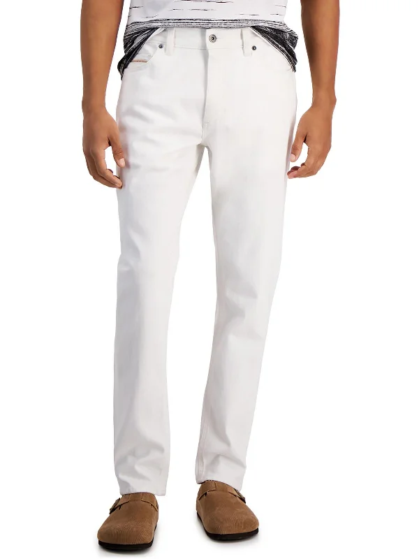 Wash and Wear Men's JeansVince Mens Denim Tapered Leg Jeans