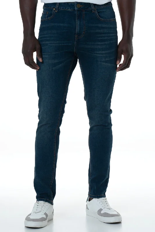 Authentic Raw Denim Men's JeansRf02 Skinny Jeans _ 152043 _ Indigo
