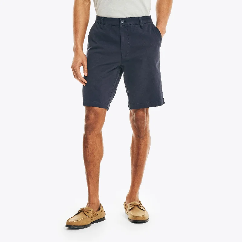Warm-Weather Men's Linen ShortsNautica Mens 10" Deck Short