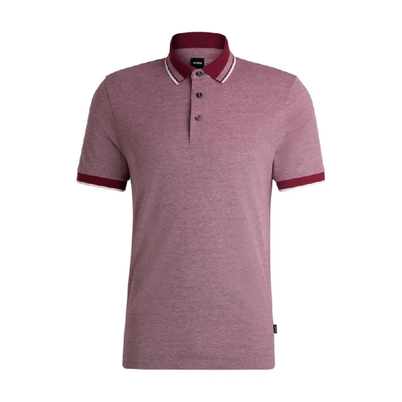 Men's Shirts with Custom MonogramsOxford-cotton-piqu polo shirt with logo detail